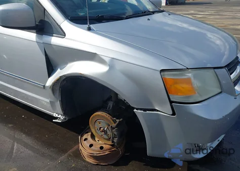 2008 Dodge Grand Caravan Sxt из США, поврежденный, VIN 2D8HN54P98R135960